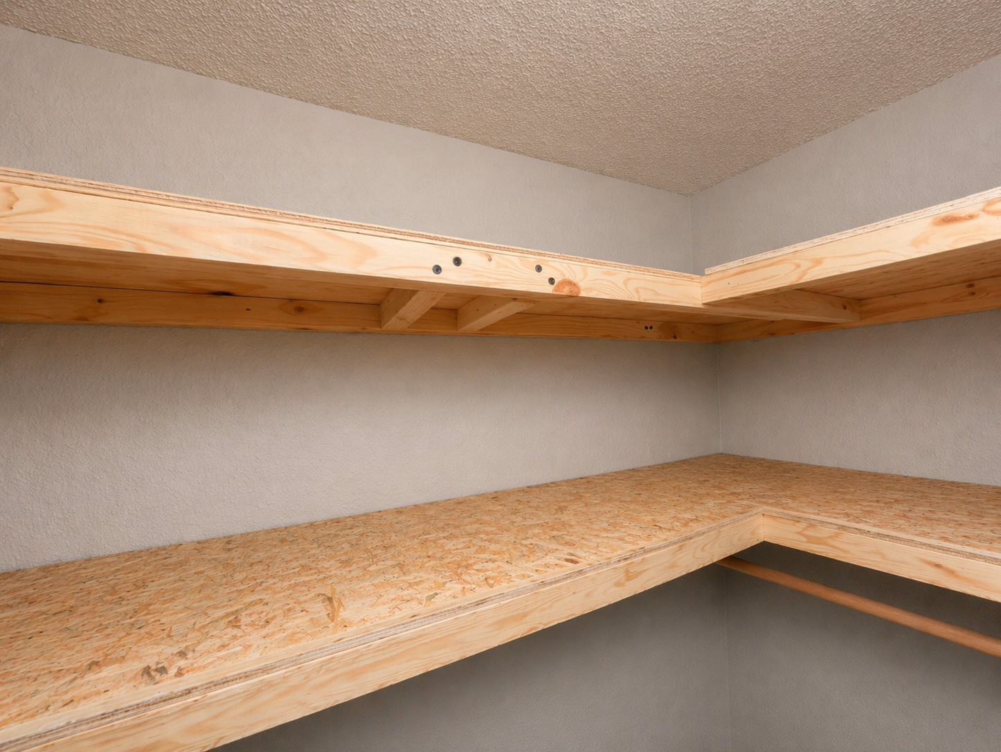 View 4 of Corner Shelving (Closet & Laundry Room)