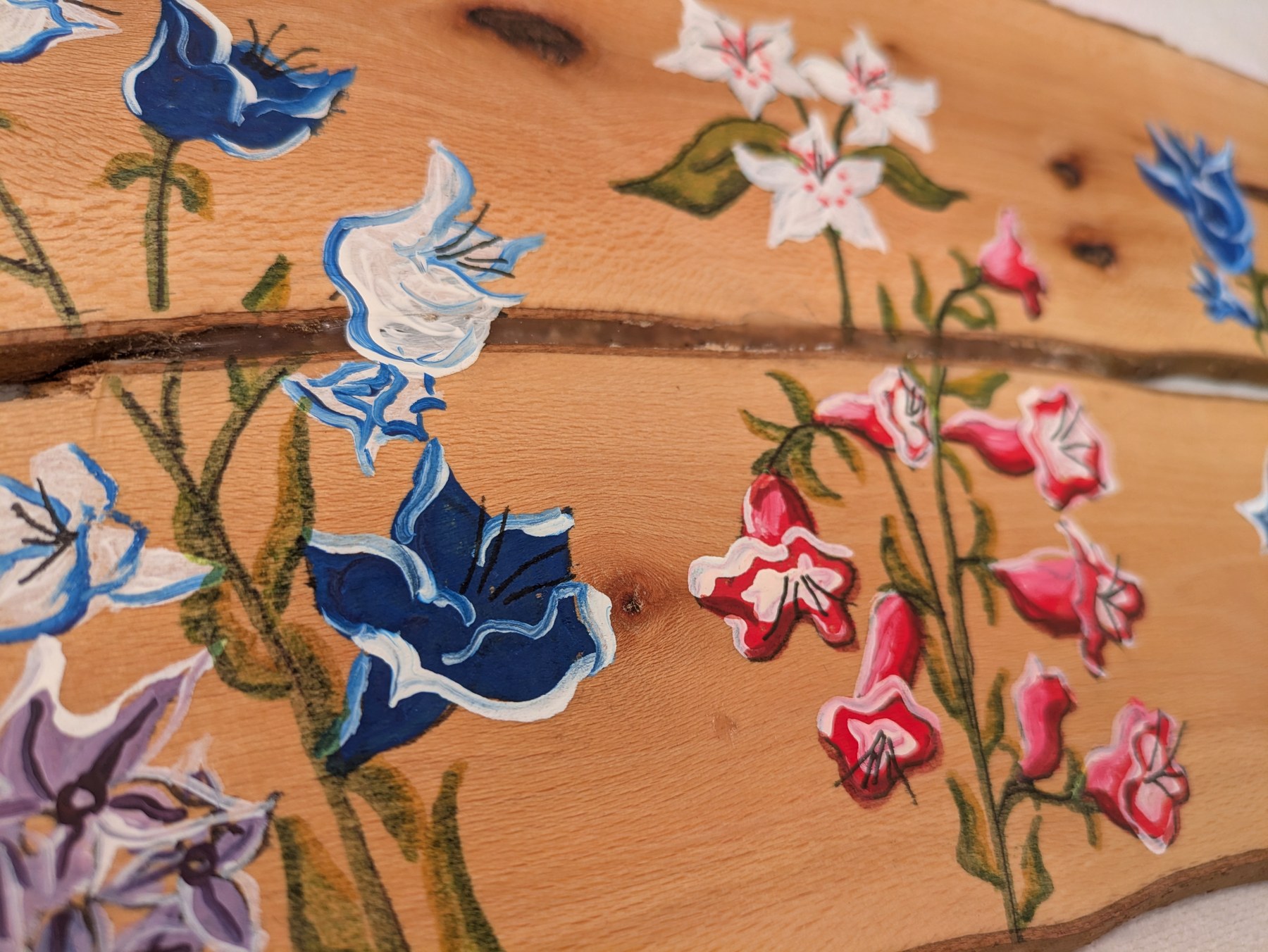 View 3 of Bluebells Diptych