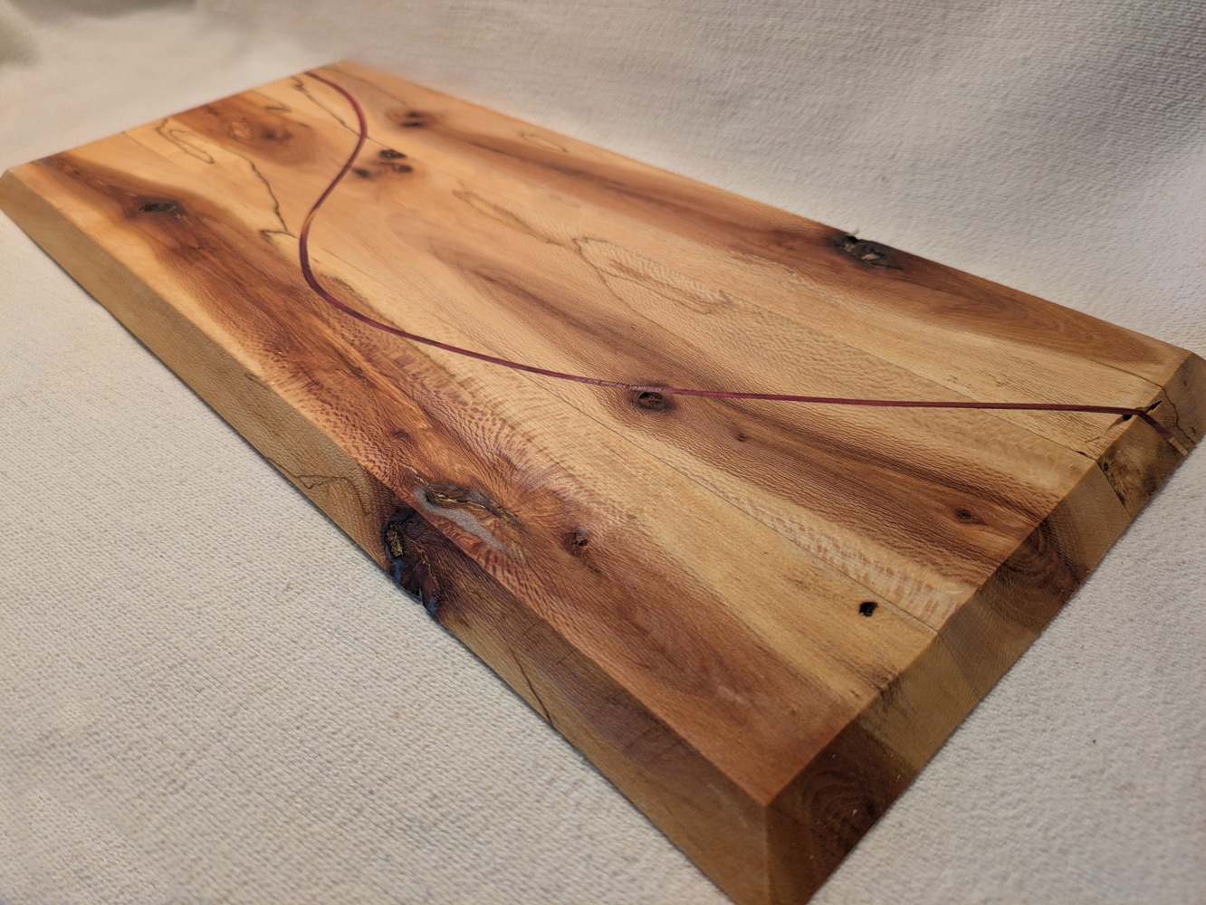 Woven Wood Charcuterie Board