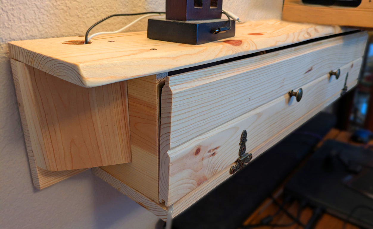 Cable Concealing Cabinet