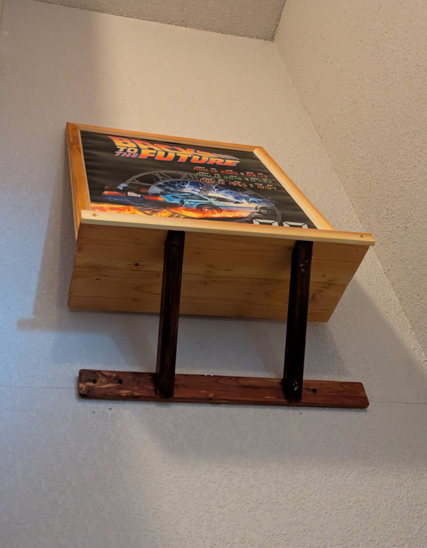 Vaulted Display Shelf