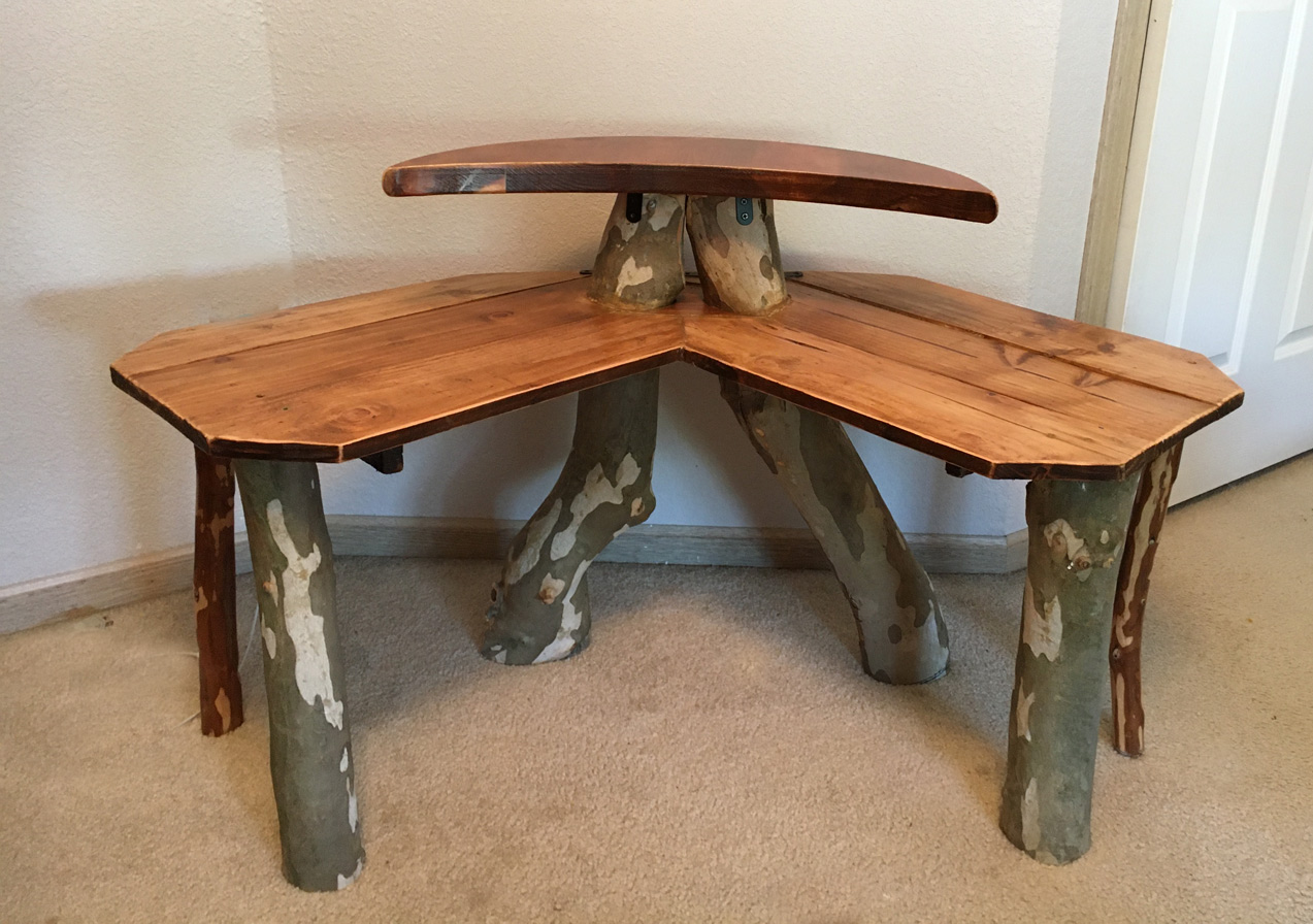 Sycamore Corner Accent Table