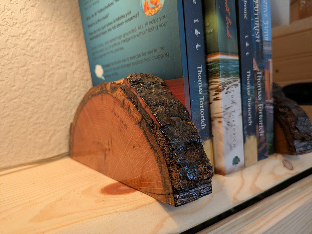 View 2 of Half Moon Bookends