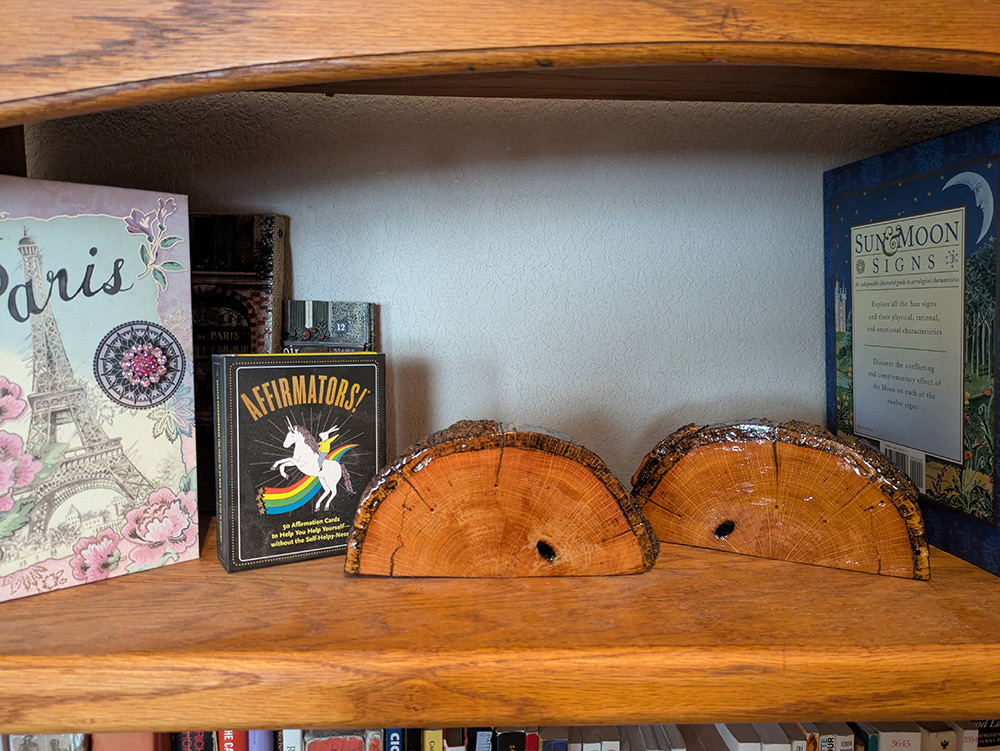 View 3 of Half Moon Bookends
