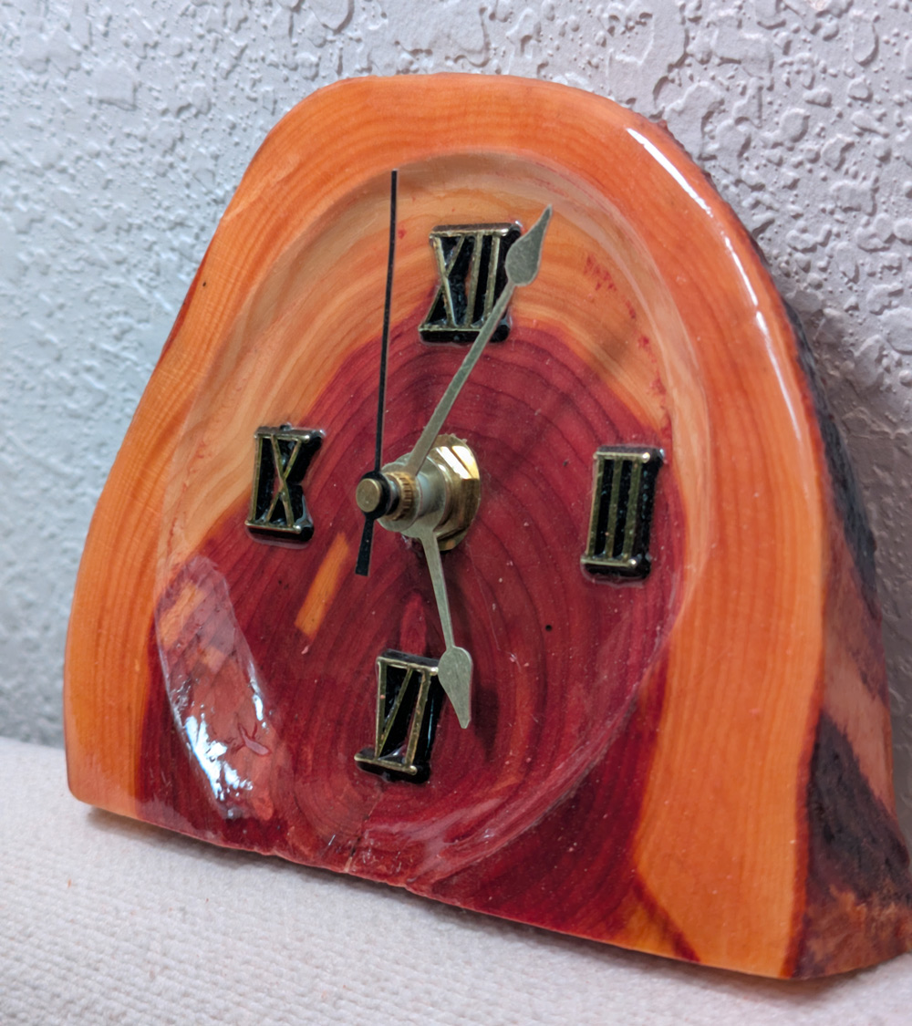 View 2 of Mini Mountain Clock