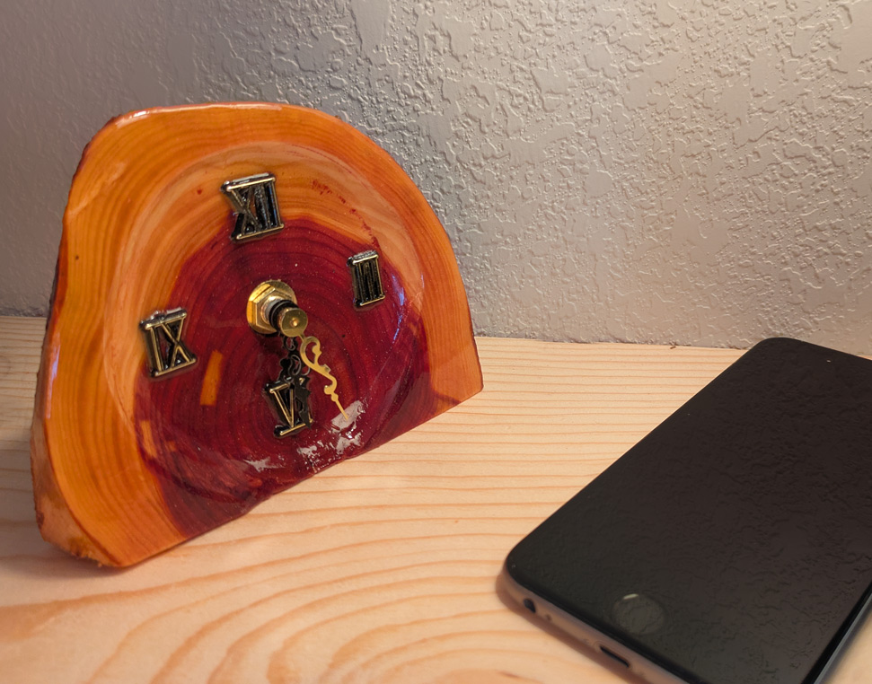 View 3 of Mini Mountain Clock
