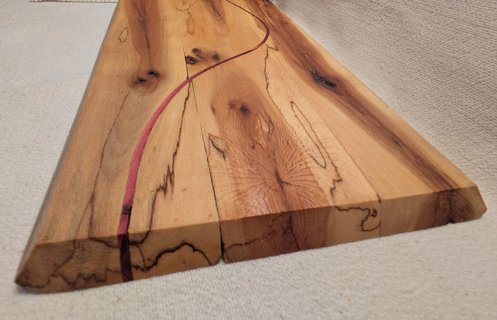 View 2 of Woven Wood Charcuterie Board