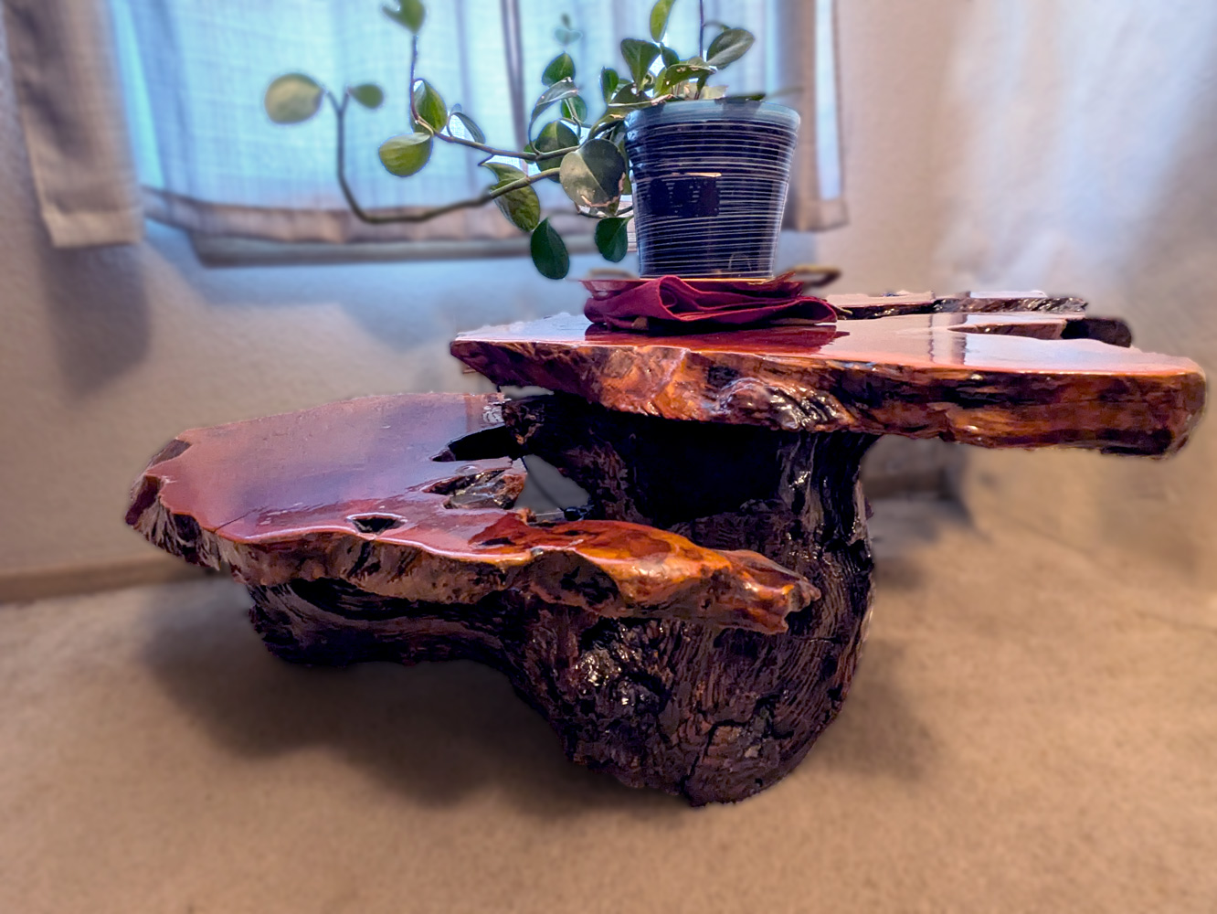 Tree Stump Table