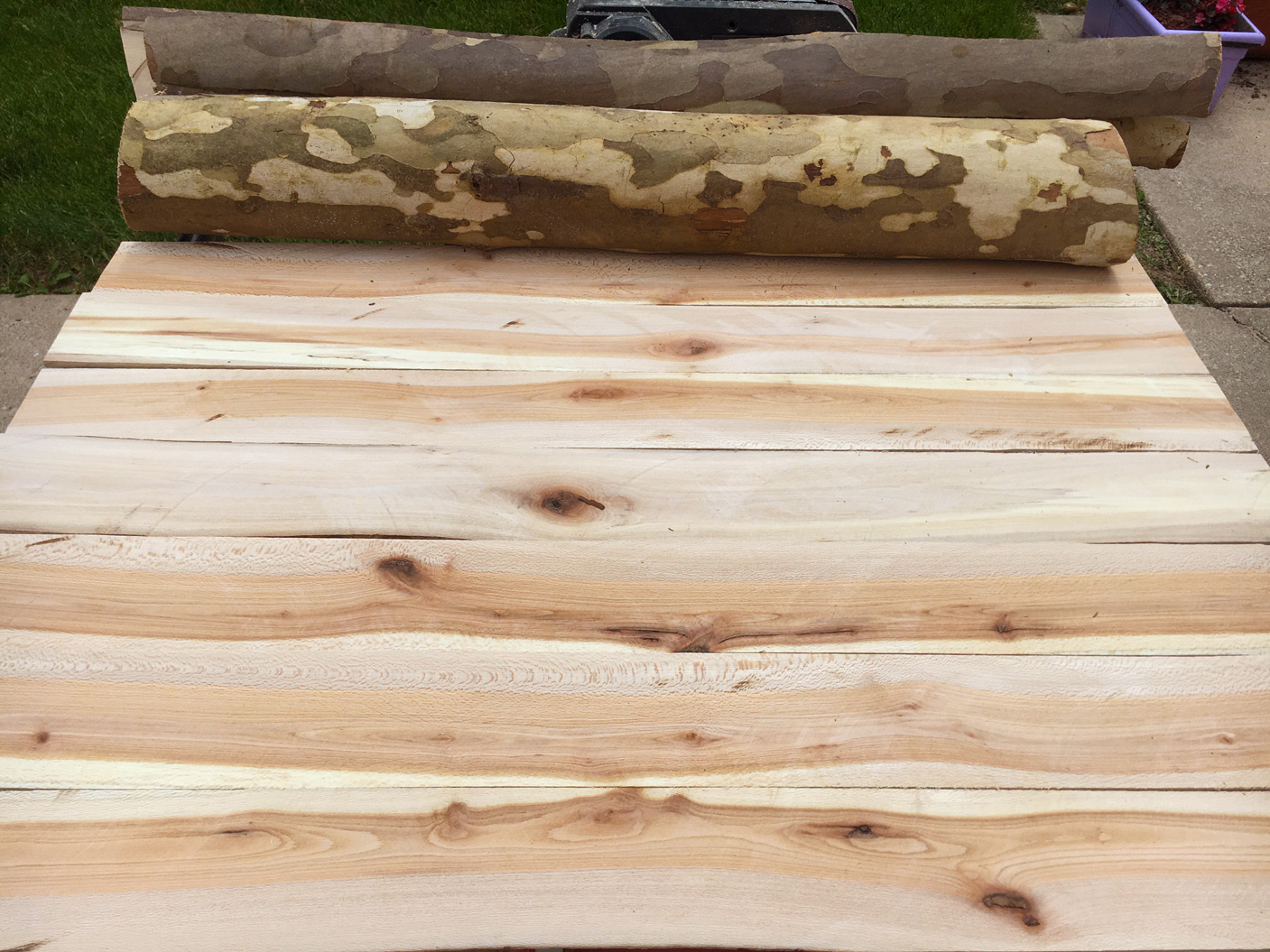 Character revealed in natural wood
